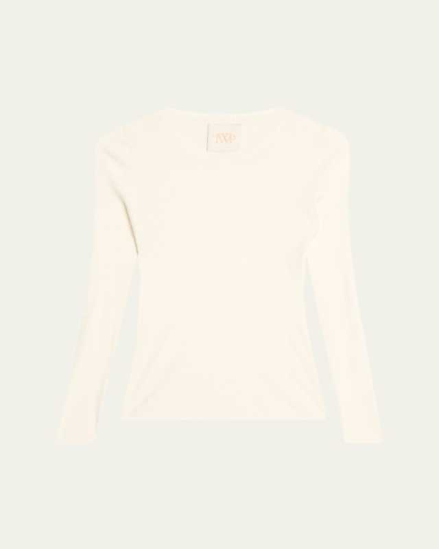 Ribbed Wool Pullover